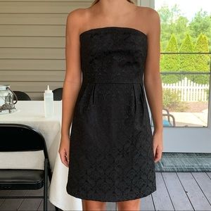 Black Strapless Dress